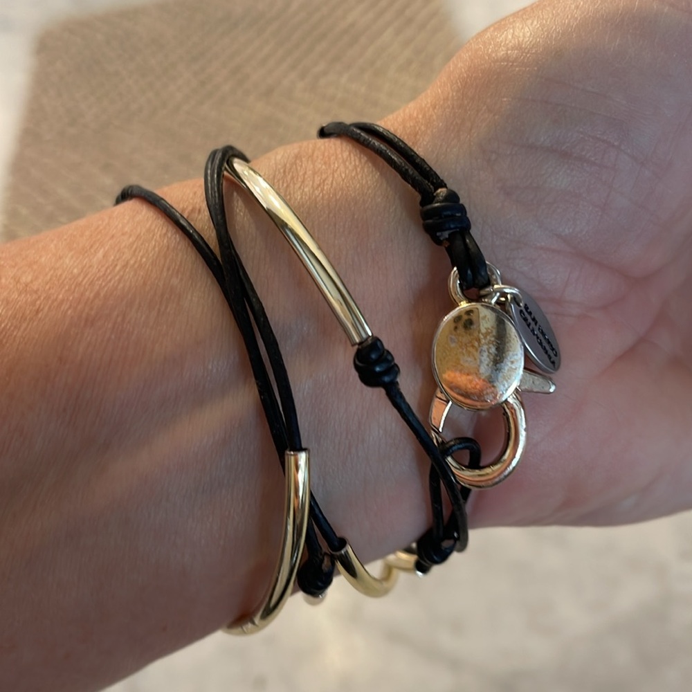 Lizzy James necklace and bracelet beaded and silver wrap - Picture 7 of 8